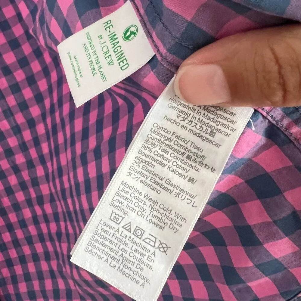 J Crew flex washed‎ button down XL